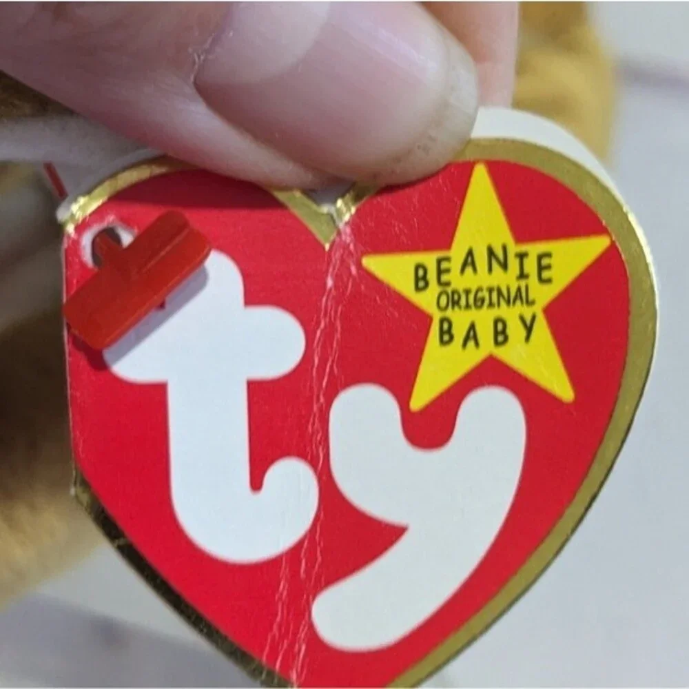 Ty Beanie Babies "Whisper" the Deer, PE Pellets, 1997 - Picture 10 of 12